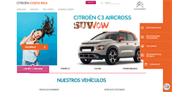 Desktop Screenshot of citroencr.com