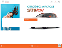 Tablet Screenshot of citroencr.com